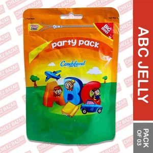 Candyland ABC Jelly Party Pack – Pack of 03