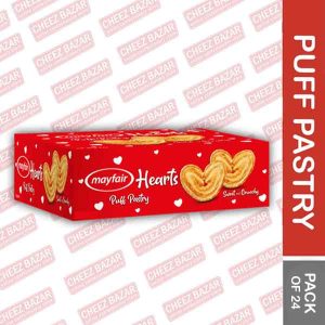 Mayfair Hearts Puff Pastry – Pack of 24