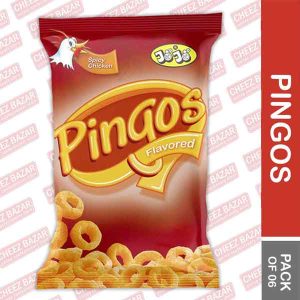 Jojo Pingos Snacks (Spicy Chicken) – Pack of 06