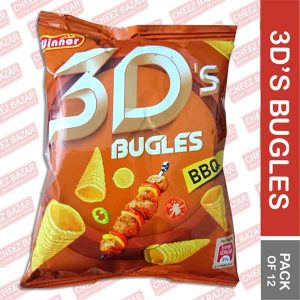 Winner Foods 3D’s Bugles BBQ – Pack of 12