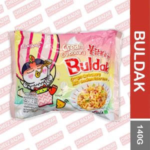 Samyang Noodles Buldak Cream Carbonara Ramen Noodles - 140g