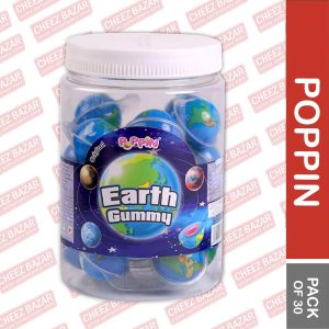 Poppin Earth Gummy Candy - Pack of 30