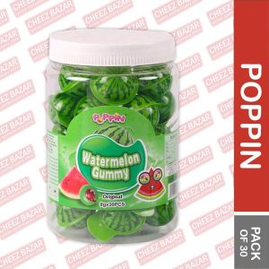 Poppin Watermelon Gummy Candy - Pack of 30