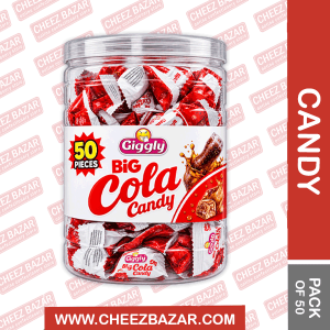 Giggly Big Cola Candy - Pack Of 50