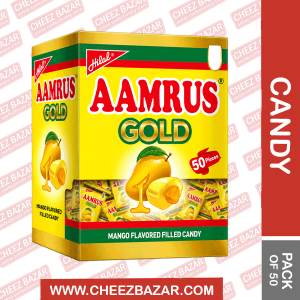 Hilal Aamrus Gold Candy - Pack of 50