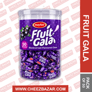 Mayfair Fruit Gala Black Currant Chew Toffee - Pack of 50